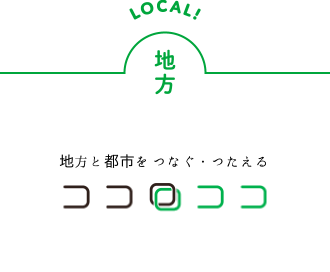 地方 ココロココ